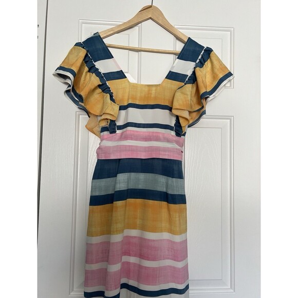 Entro Multicolor Striped Maxi Dress - Picture 2 of 11